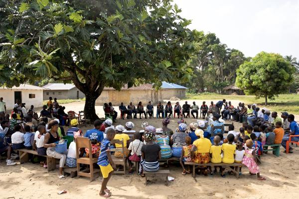 Community engagement in the Puluken Community near Harper